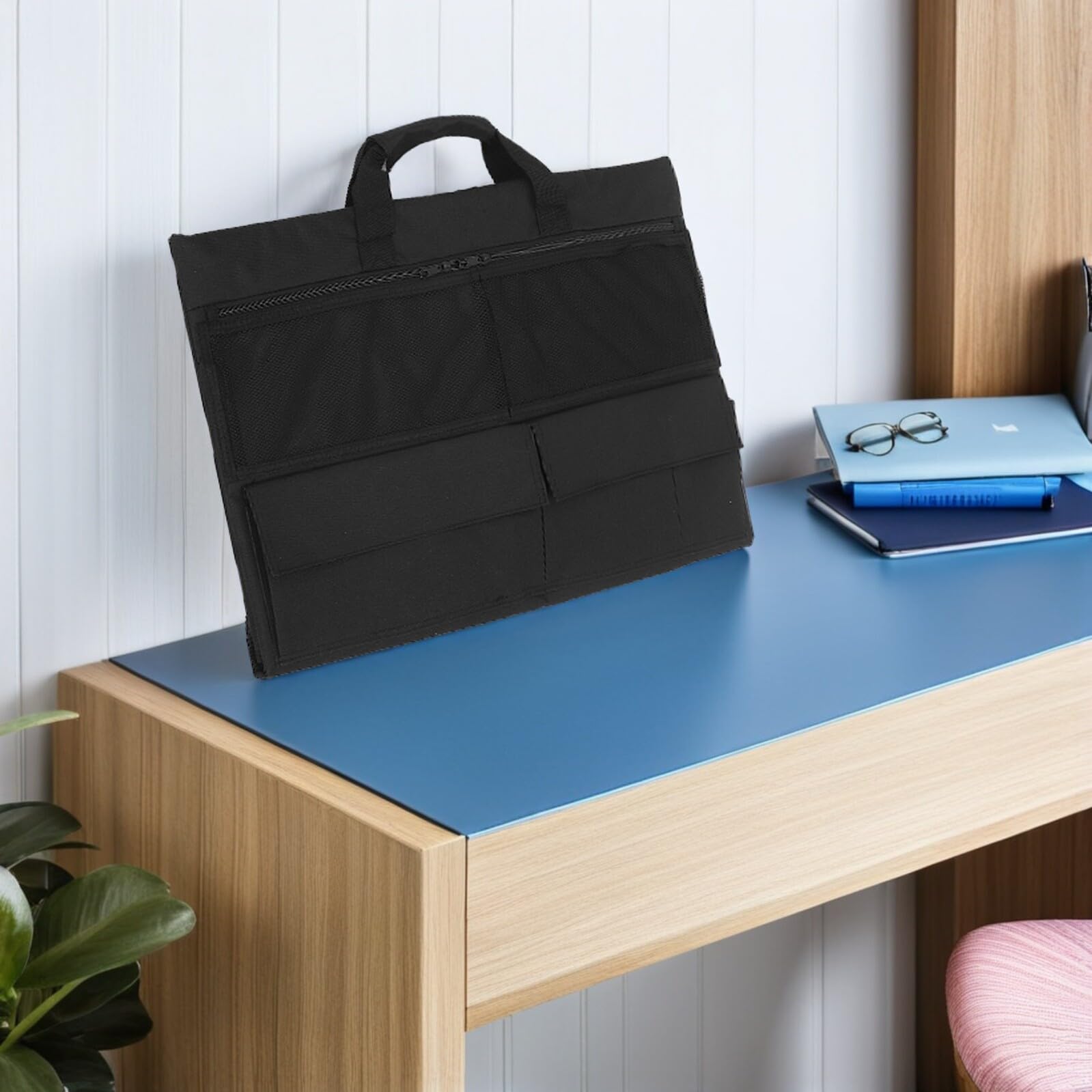 Copertura Antipolvere per Monitor da Tavolo 24" in Nylon Resistente, Protezione Antistatica per Schermi Lcd Desktop, per Ufficio e Casa