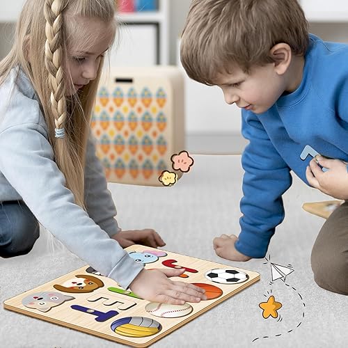 Miniatura 8 de Rompecabezas de nombre personalizado para niños, juguetes educativos Montessori, rompecabezas de madera personalizados para niños de 1 a 3 años,