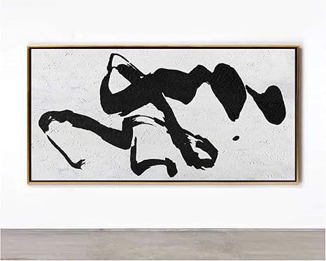 Amazon 絵画 抽象的な壁の芸術のキャンバスの絵画居間の家の装飾のための現代的な大きいポスター23 6x47 2in 60x1cm X1pcsフレームなし ウォールステッカー オンライン通販