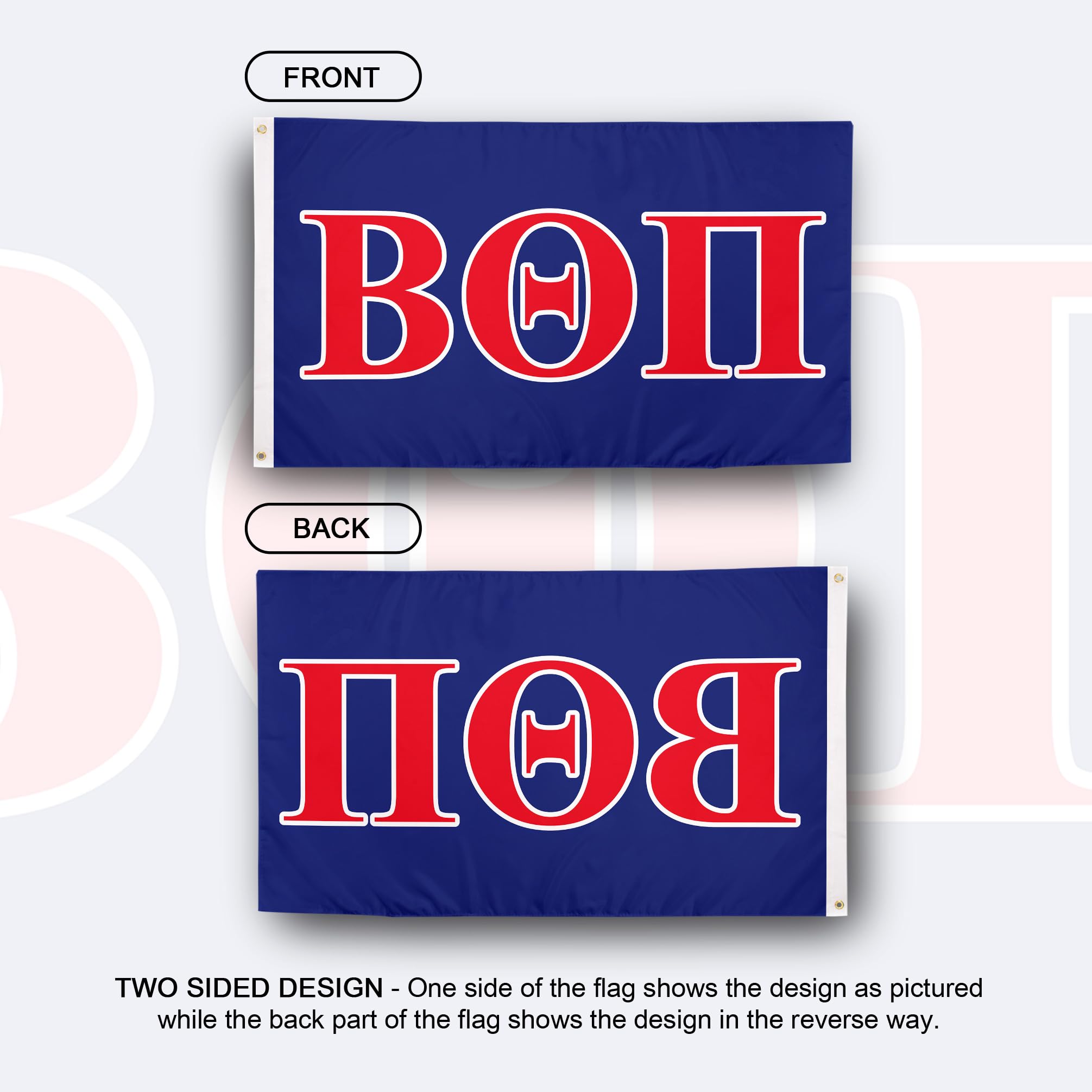 Beta Theta Pi Brüderlichkeit Flagge – 3 X 5 Fuß – Offiziell Lizenziert, Aus Polyester – Perfekt Für Zimmer-Deko