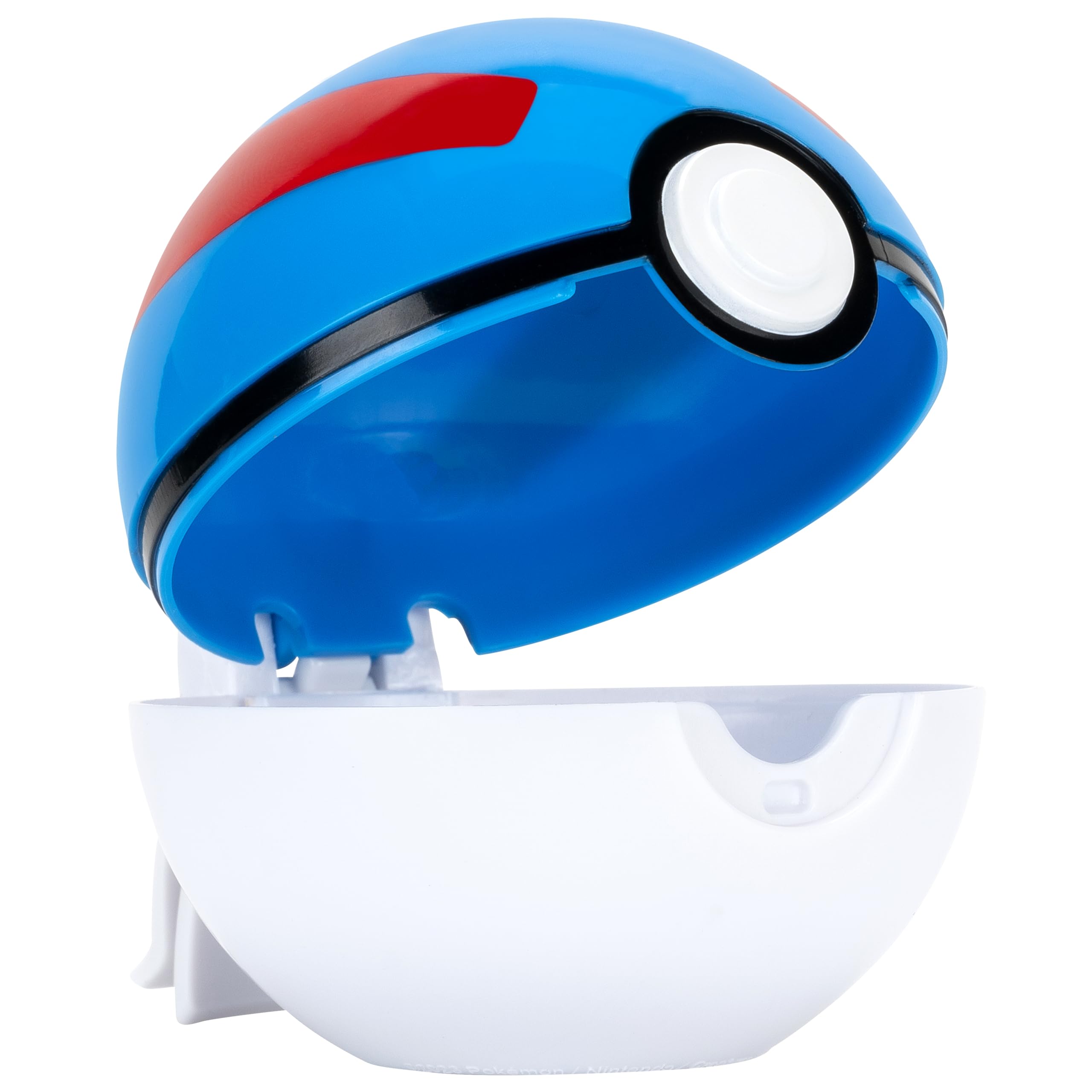 Pokémon PKW4167 - Evoli Clip ‘N’ Go Gürtel-Set - Evoli Battle Figur mit Superball, Sympaball und Gürtel, offizielles Set