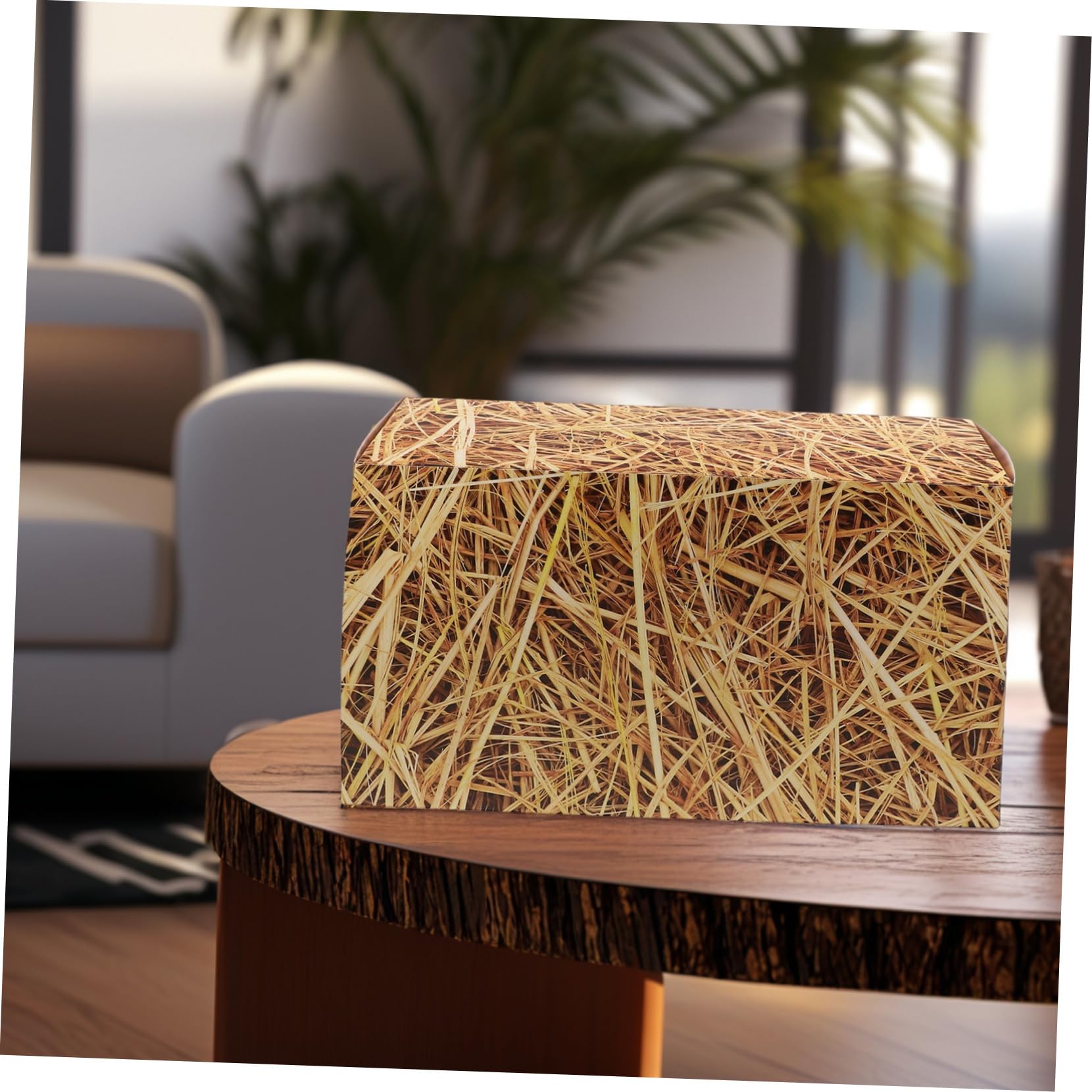 ABOOFAN 4 Pezzi Decorazione Balle Western Cowboy per Feste Tema Country Scenografia Sicura e Portatile per Halloween e Giardino