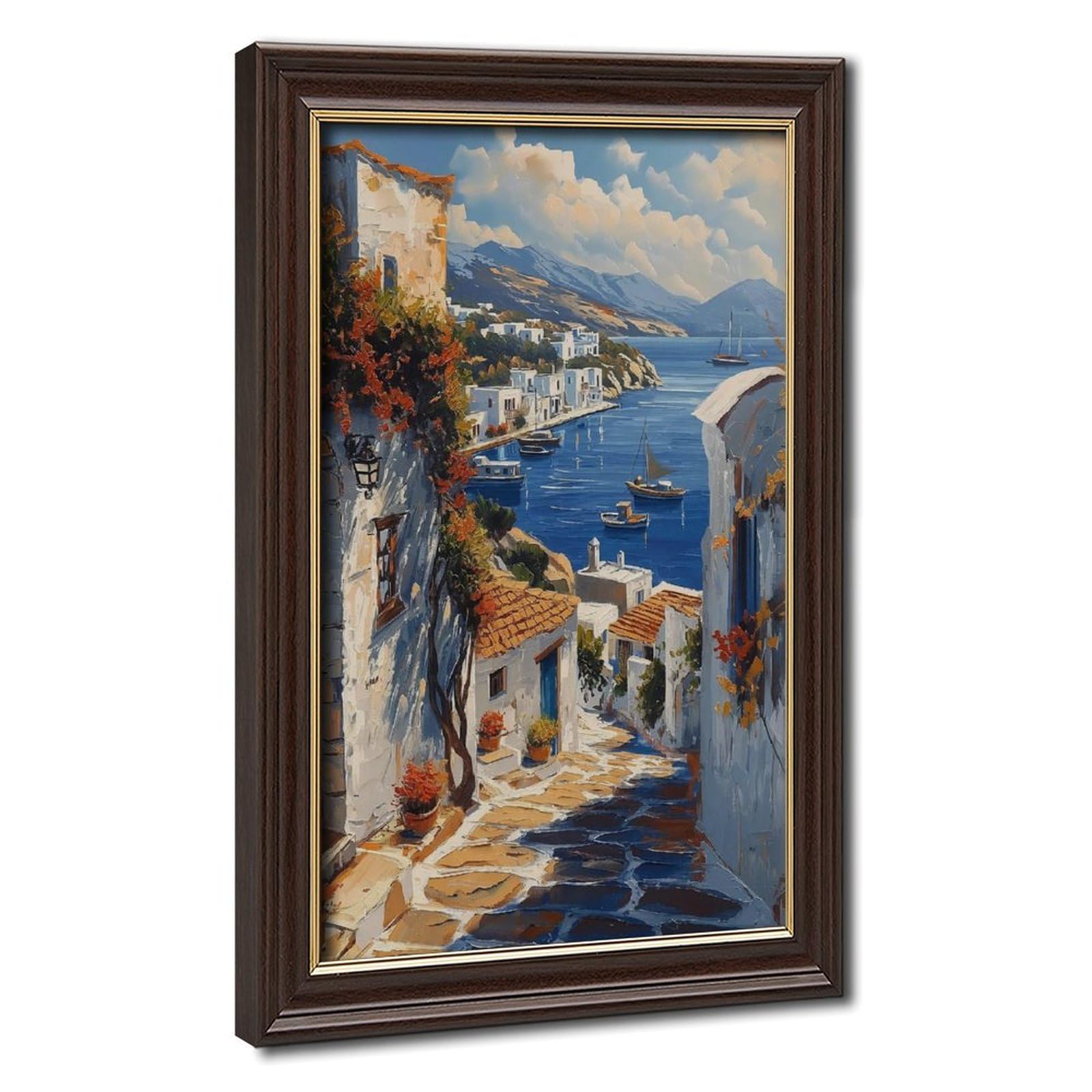 Bareronor Paros Greece Canvas Poster for Bedroom Decor Gift