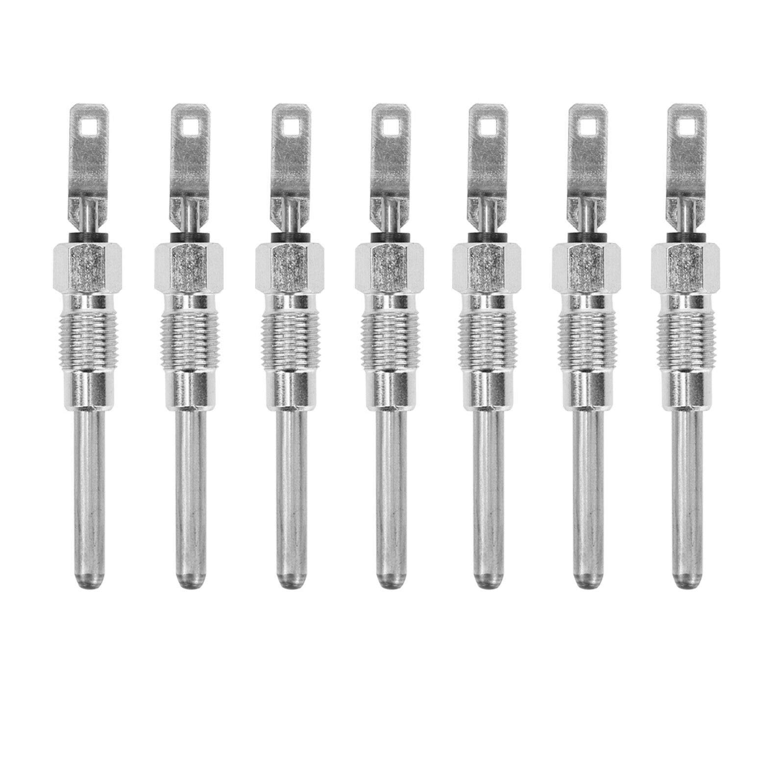 8PCS Diesel Fast Start Glow Plugs Compatible with GMC Chevy Hummer Powerstroke Diesel 6.2L 6.5L Glowplug Replaces 1105 1110 7052 80034 12563554 0250202126 GP39703