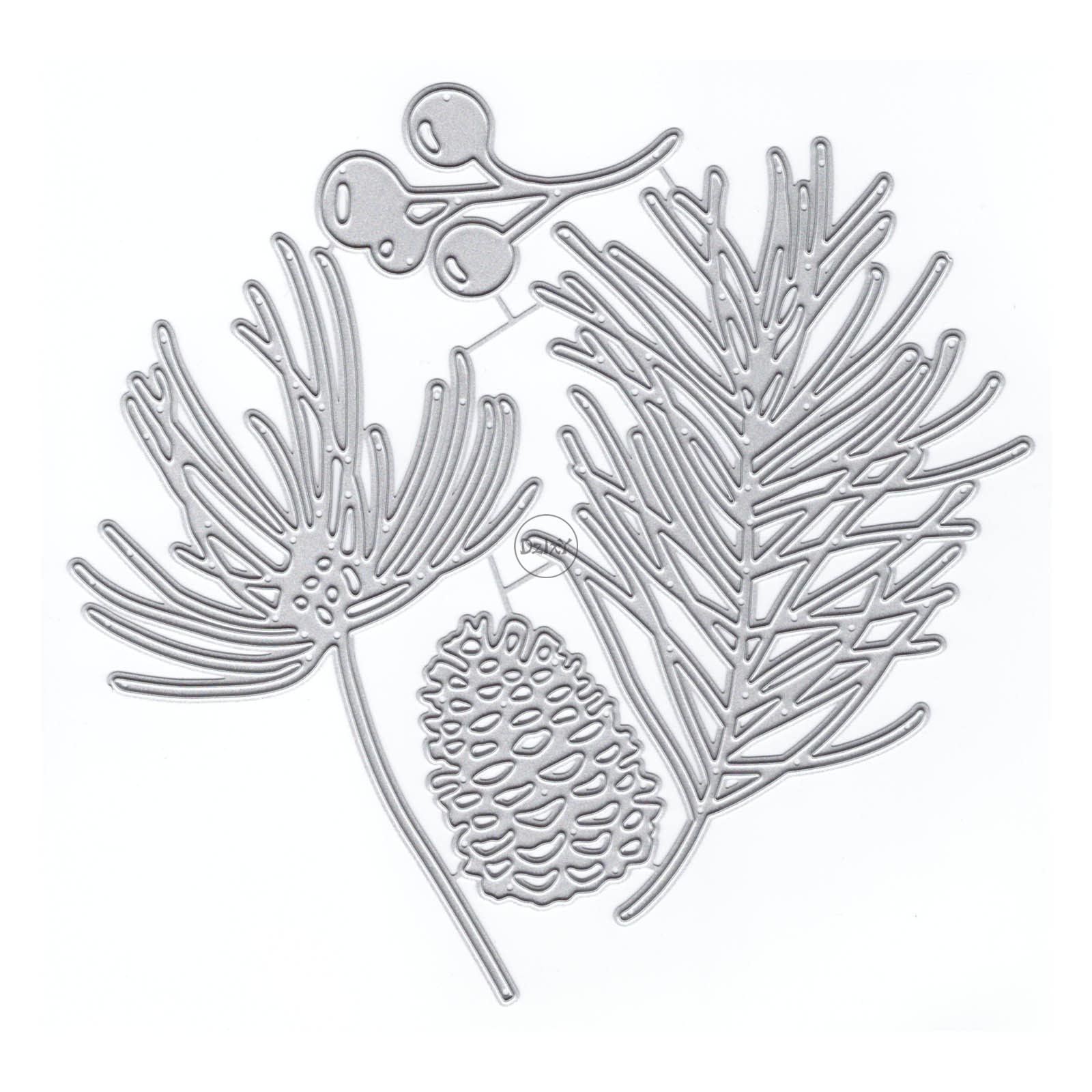 DzIxY cherry pineapple metal cutting dies for card making paper coating dies scrapbooking stencils storage pockets โ image 1