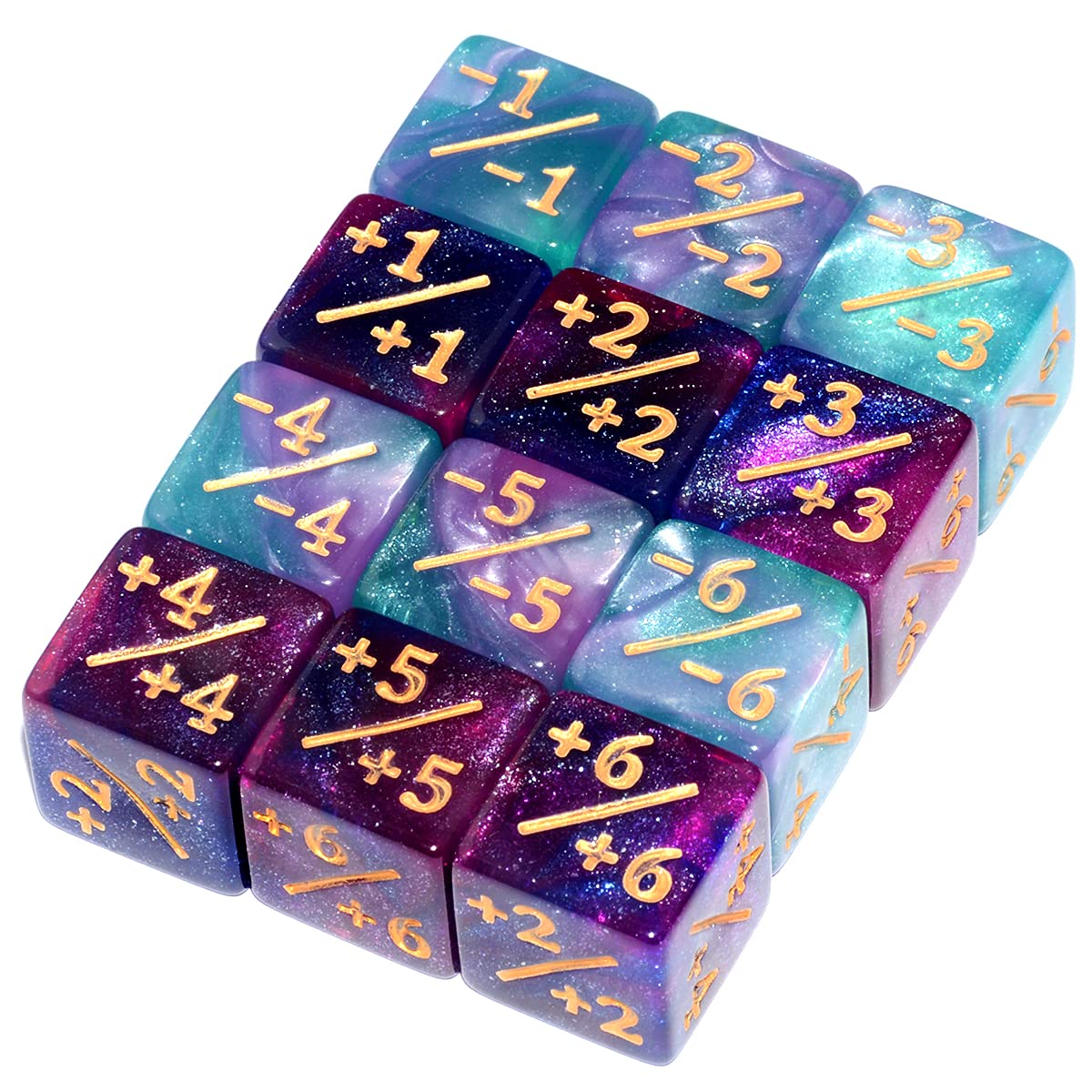 Galaxy D6 Dice Set for MTG
