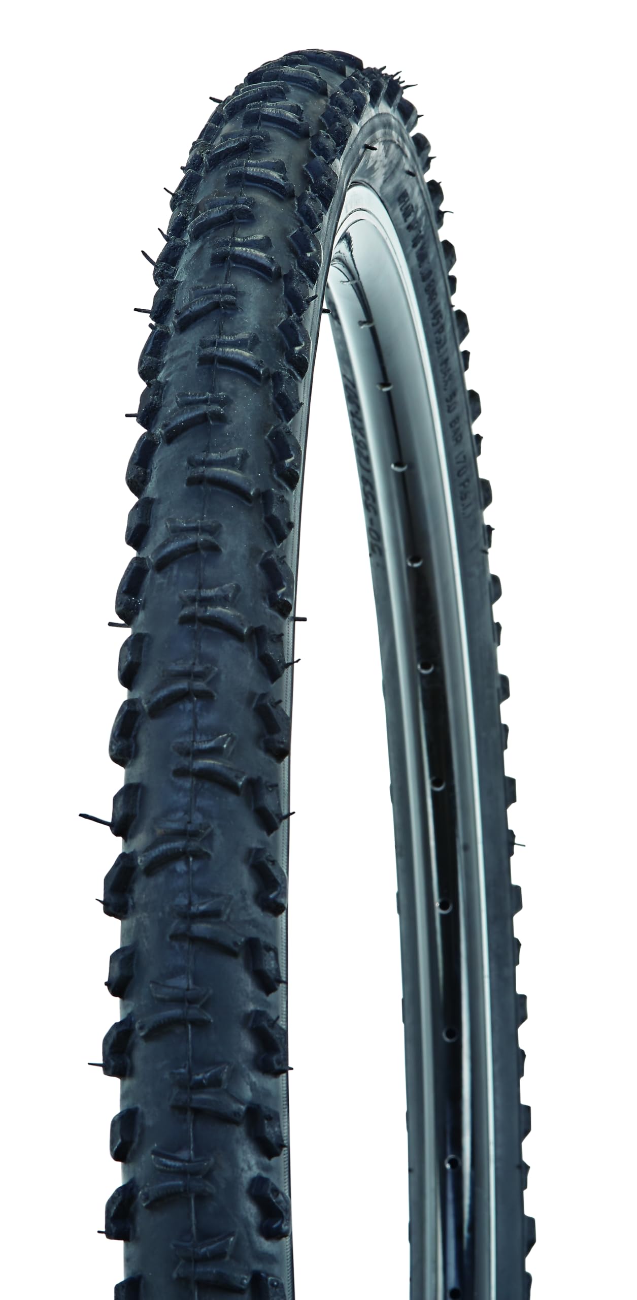 Prophete Fahrradreifen 26 x 1,90 (50-559) für Mountainbikes, vielseitiges ATB-Reifenprofil, schwarz – Perfekt für Straße und Gelände : Prophete Sport & Freizeit