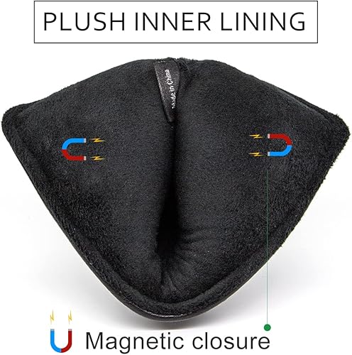 Miniatura 4 de Funda para palos de golf Ace of Spade de color negro para palos de golf, cubierta híbrida para cabeza de conductor de golf, 3, cubierta de cabeza de