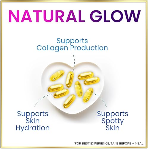 Miniatura 7 de Suplementos de aceite de pescado Omega 3 de 2400 mg - Ácidos grasos Omega 3 de triple fuerza, salud natural del corazón y apoyo articular - Ácidos