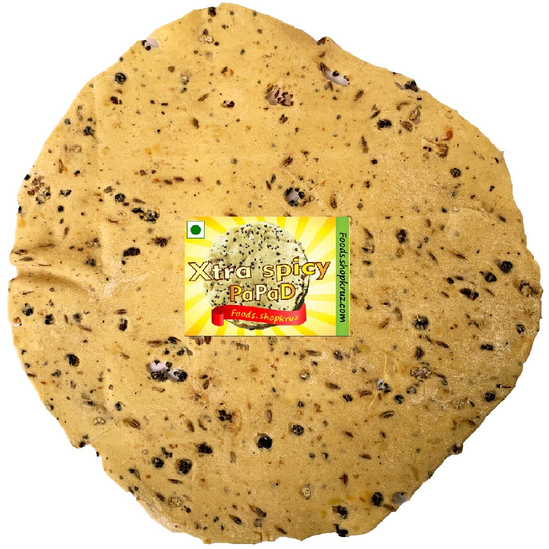Foods.shopkruz Amritsari Extra spicy papad 800 grams Black pepper Papad (B09ML1NVPQ) Amazon Price History, Amazon Price Tracker