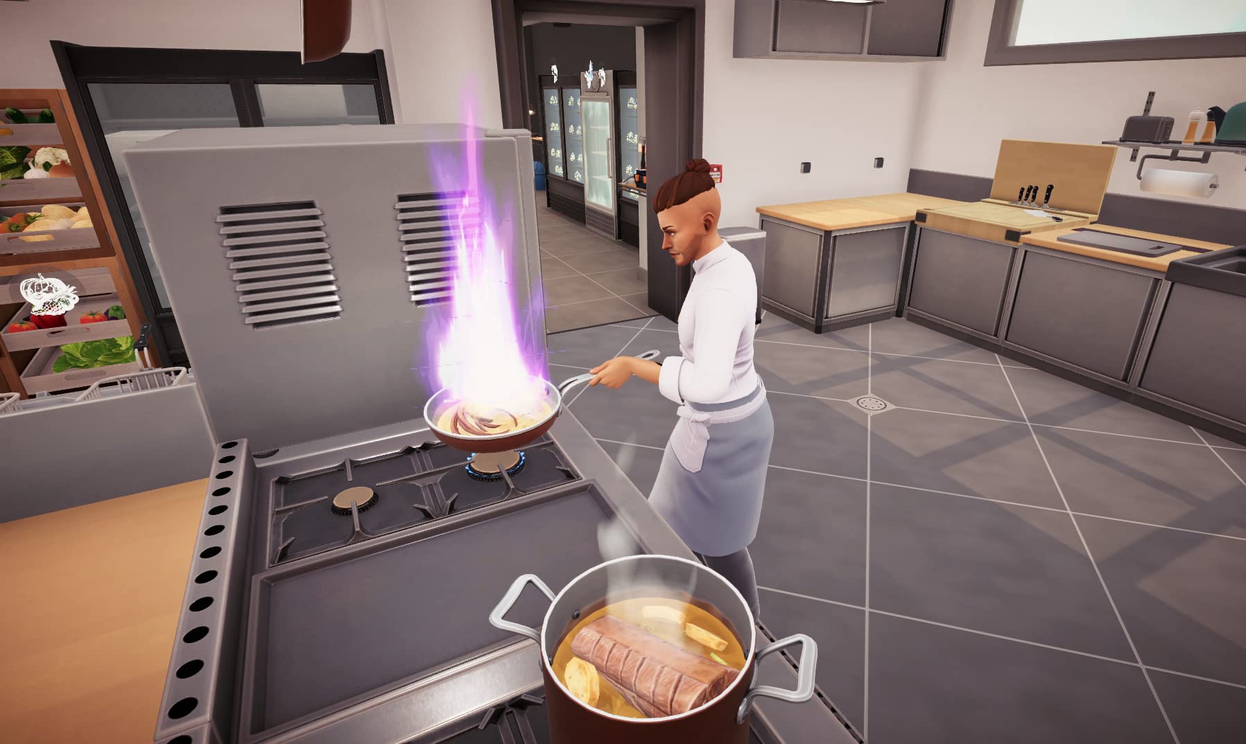 Nacon - Chef Life a Restaurant Simulator - Videojuego de Simulador de Cocina en Asociación con la Guía Michelin - Videojuego para PS5 [ Versión Española]