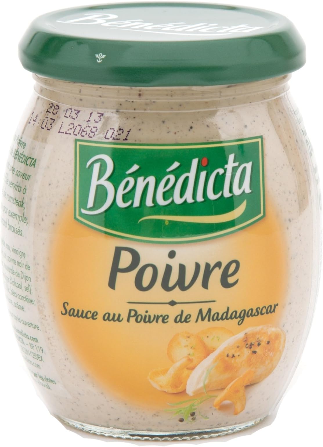 Gourmet Black Peppercorn Sauce - Sauce au Poivre - 240g