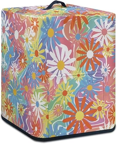 Miniatura 1 de FOR U DESIGNS Cubierta para freidora de aire para 5-6 cuartos de galón, accesorios pequeños para aplicaciones de cocina, estampado floral de