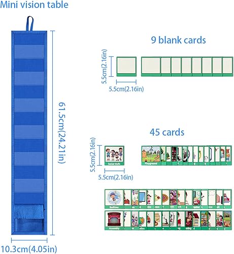 Miniatura 7 de Horario visual, horario de imágenes, gráfico de rutina diaria, Tabla de rutina para niños, Visual de rutina matutina, Mini horario de viaje, Horario