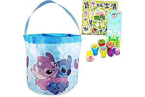 Disney Lilo and Stitch Foldable Tote Bags for Halloween, Easter or Storage