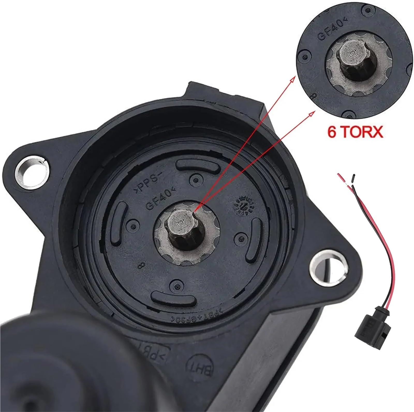 Do Passat B6 CC Tiguan 6/12Torx tylny zacisk hamulca ręcznego serwosilnik parkowania zacisków hamulcowych Adapter do tłoczków hamulcowy(6Torx Package 2)
