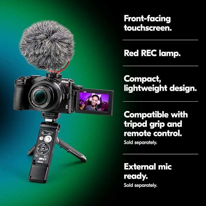 Nikon Z 30 con lente NIKKOR Z DX 16-50mm VR miniatura 3