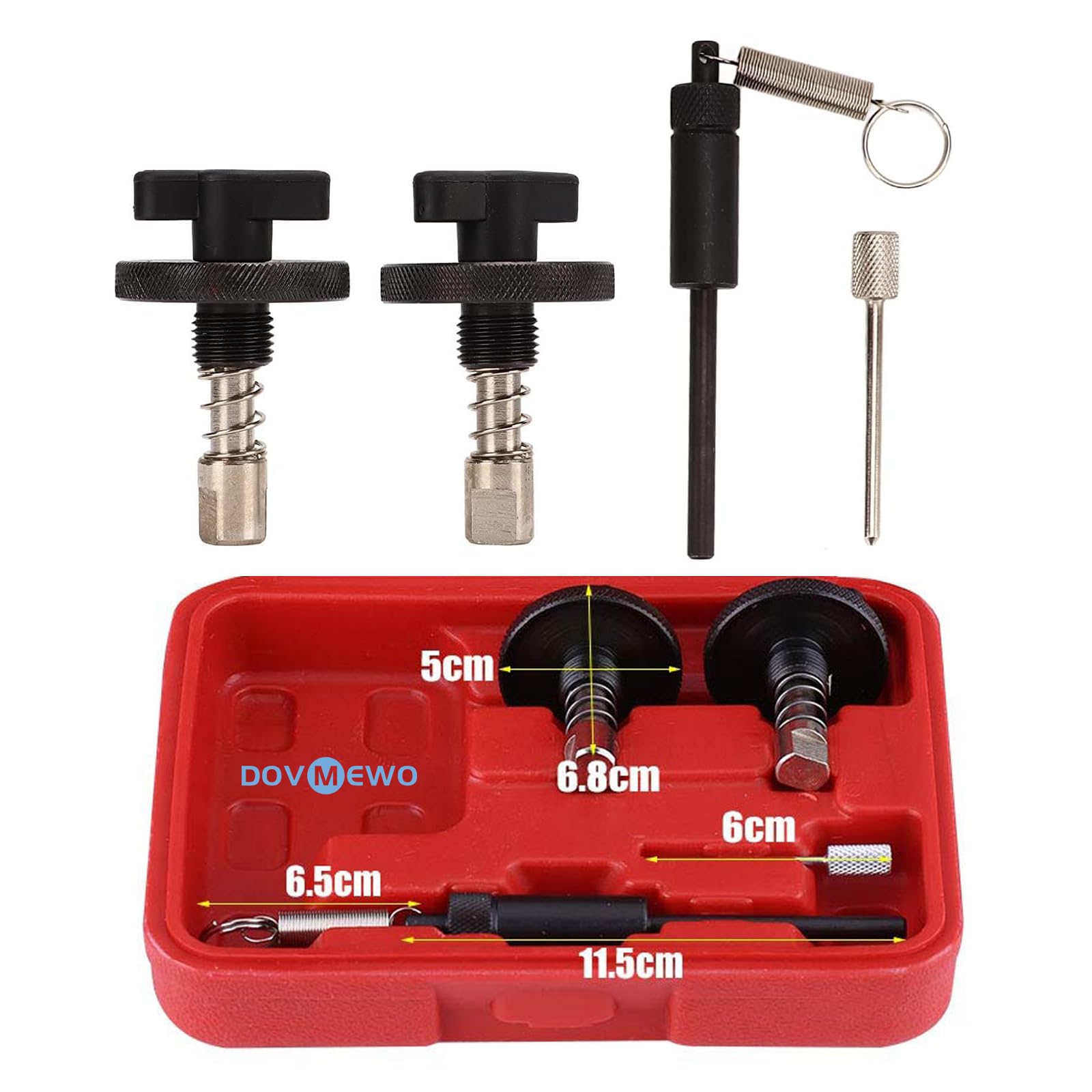 Kit Catena Distribuzione 1.3 Multijet Motore Diesel Set Fasatura Bloccaggio per Alfa Romeo Fiat Ford Lancia Suzuki Opel CDTi, Kit Messa in Fase Fiat 1.3 JTD Multijet