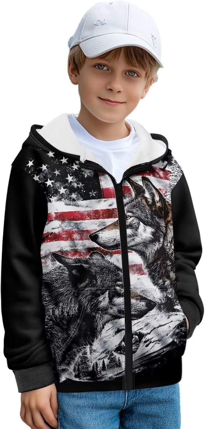 Girls Hoodie Trendy Cute Hooded Sweatshirt with Pocket Kids Pullover Winter Back to School Clothes Teens 6-16