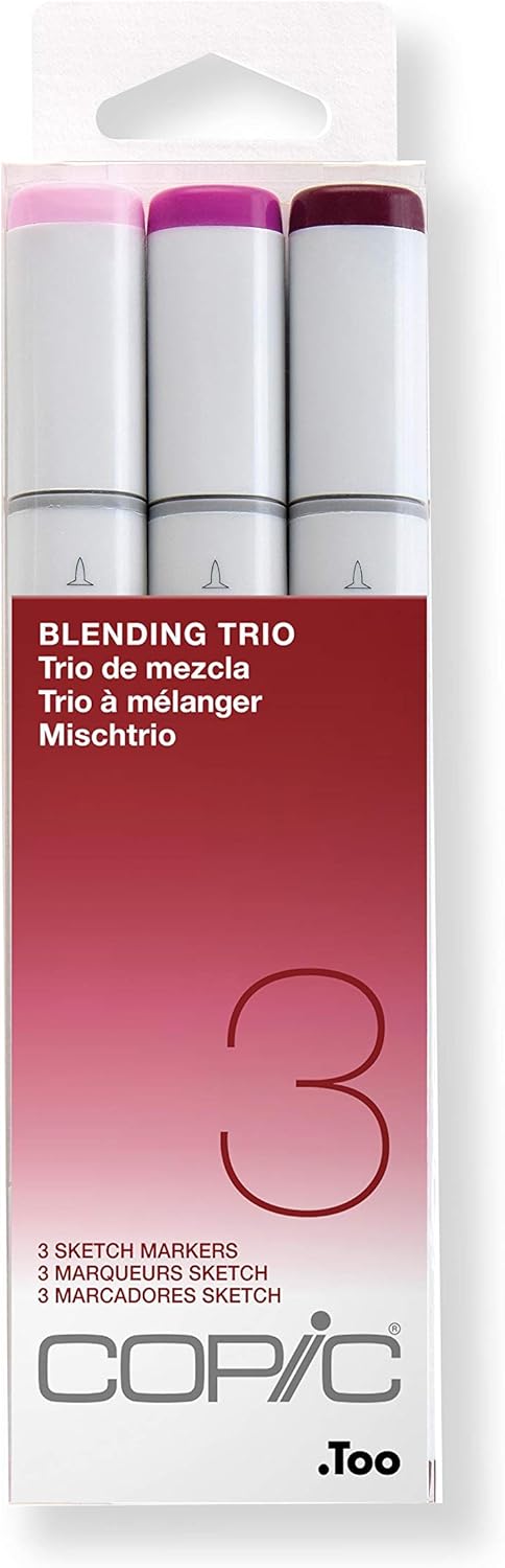 Copic - Sketch Blending Trio Markers 3/Pkg - Set 3