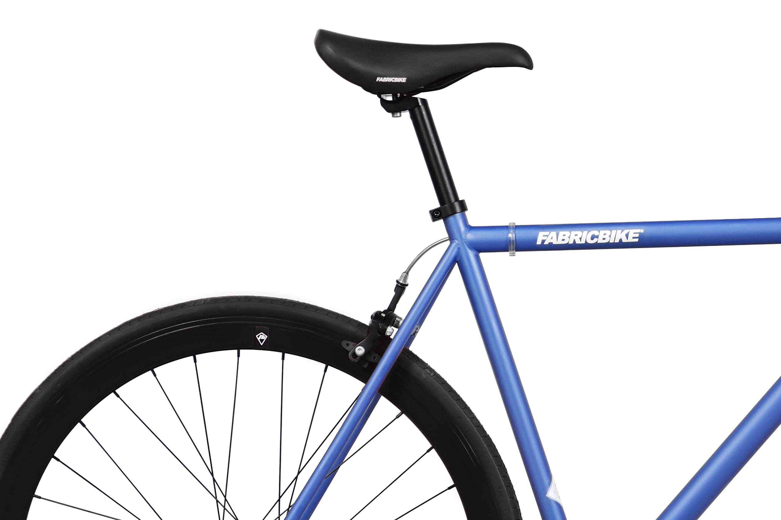 FabricBike ORIGINAL - Fixie Single Speed, 28 Zoll, Fixed Gear, Single Speed, Hi-Ten Rahmen Stahl, 10,45 kg (Talla M)