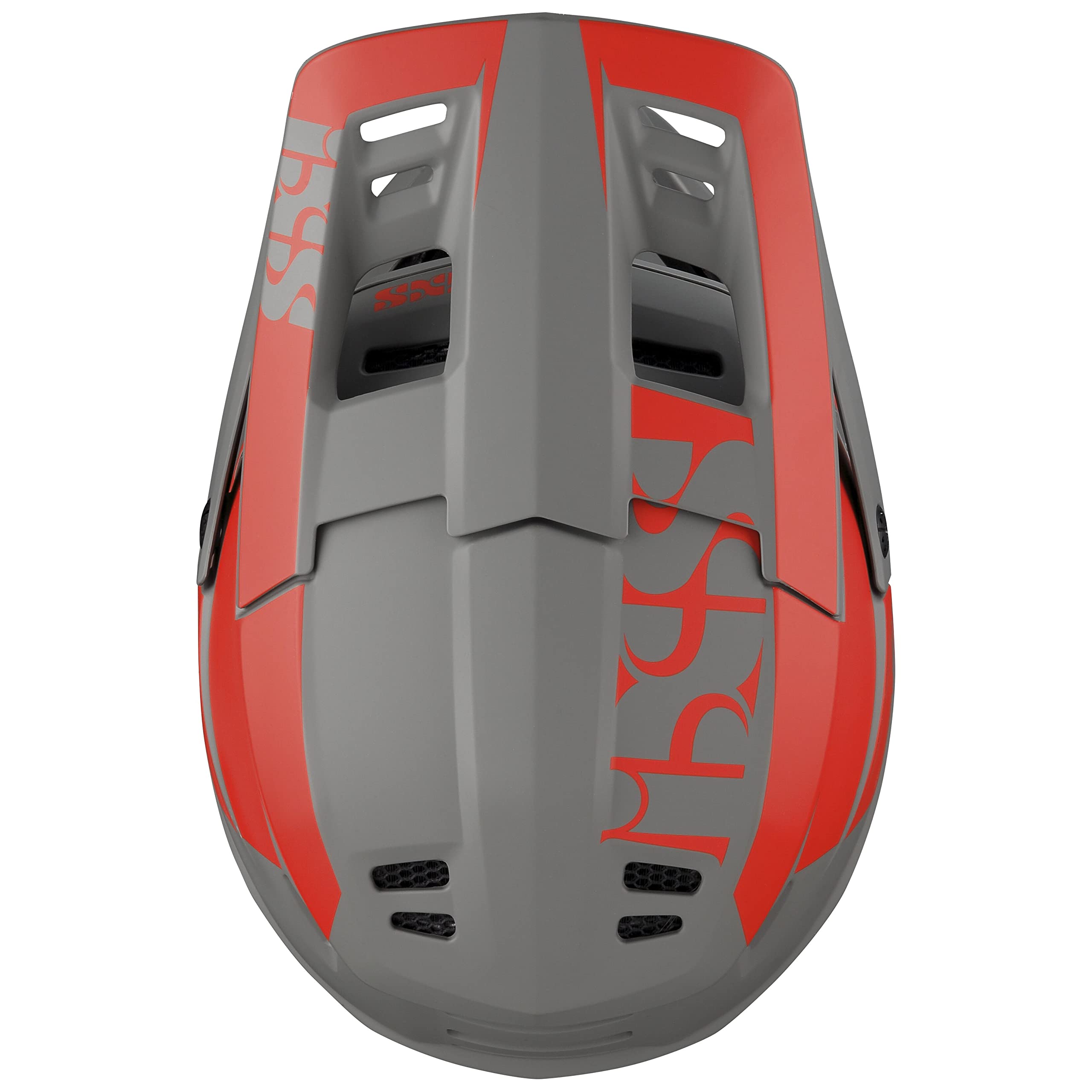 IXS Helmet XACT EVO Red-Graphite XS (49-52 cm) Casco, Adulti Unisex, Rosso