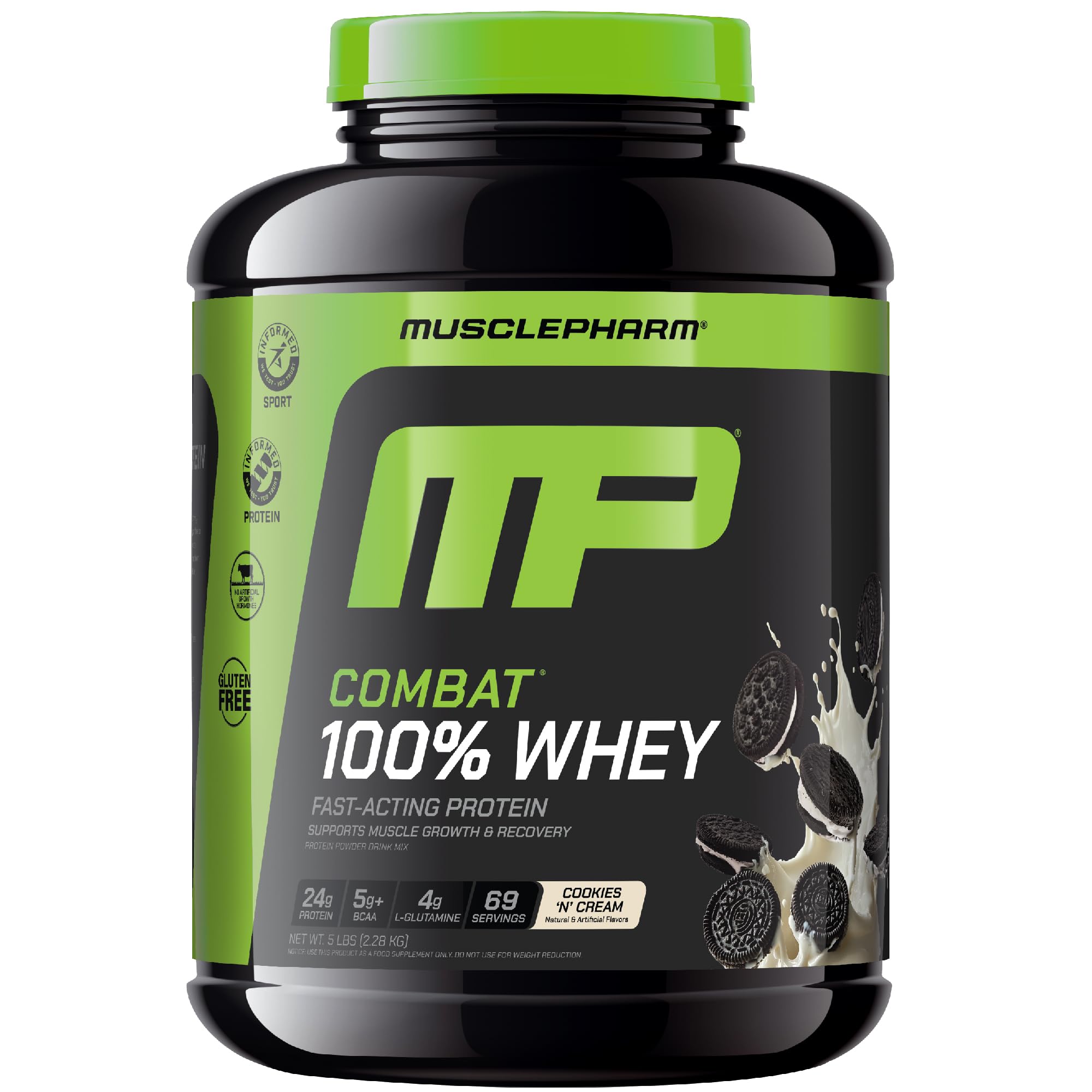 MusclePharm Combat 100% Whey Cookies N Cream