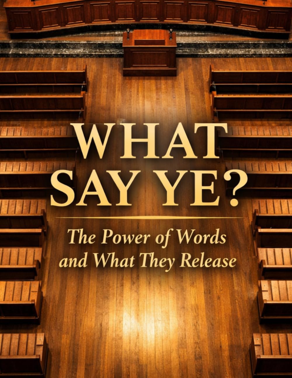 What Say Ye? Workbook