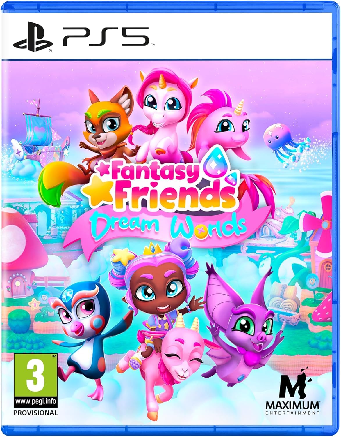 Fantasy Friends Dream Worlds - Compatible for PS5 - UK PAL