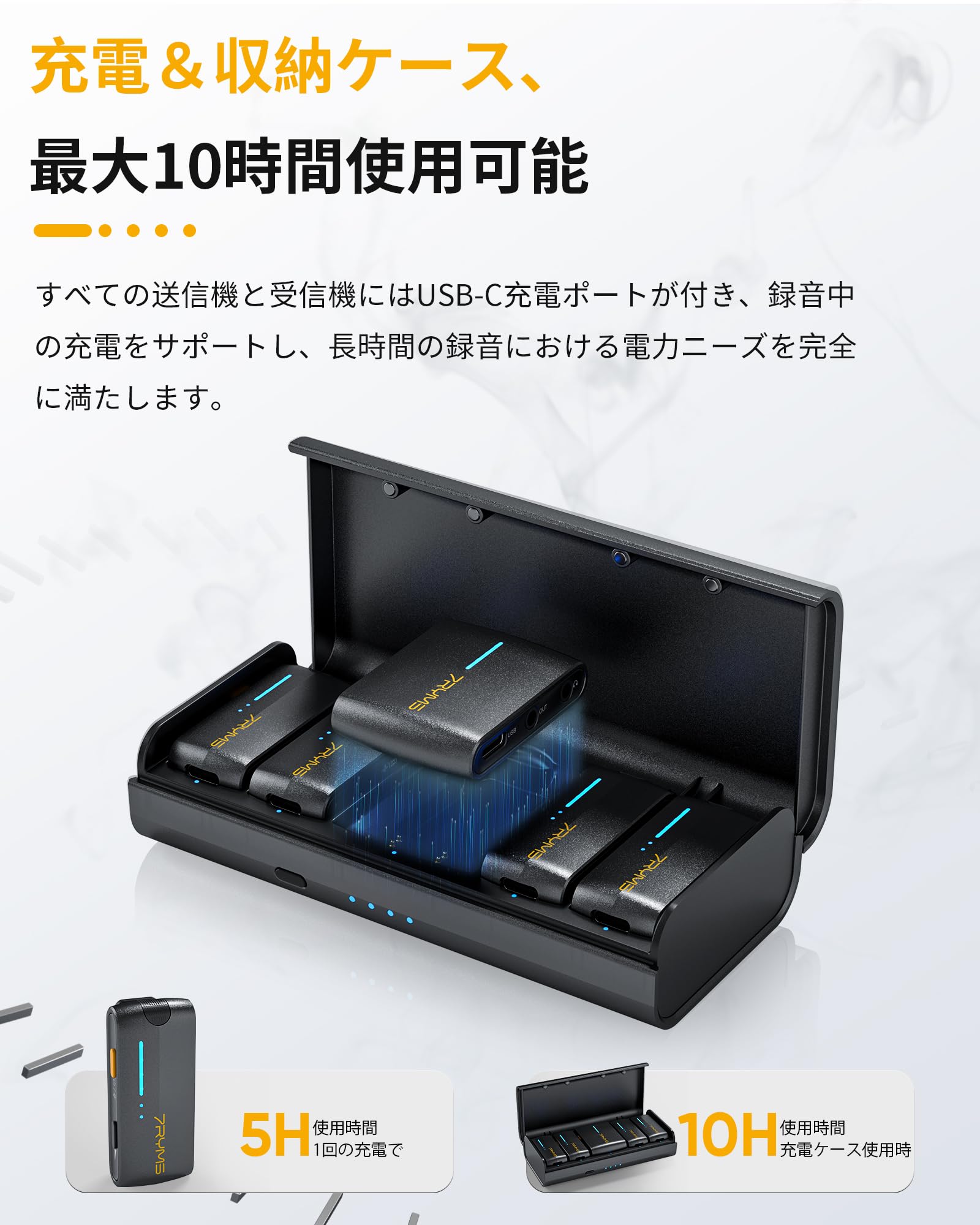 Amazon.co.jp: 7RYMS iRay DW40 送信機4台+受信機1台 ワイヤレス 