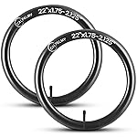 22 x 1.75/1.95/2.125 Bike Replacement Inner Tubes with Schrader Valve 32mm for Road/Mountain Bikes (2 Inner Tubes)