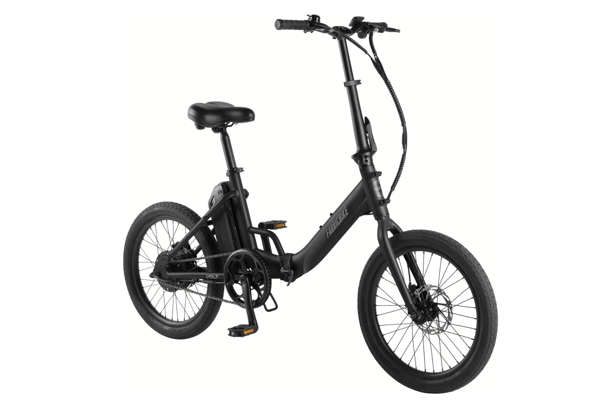FabricBike Volt - Bicicletta elettrica pieghevole, bici elettrica per adulti 20 pollici, Ebike, motore da 250 W, 36 V 10 Ah, batteria rimovibile, velocità 25 km/h