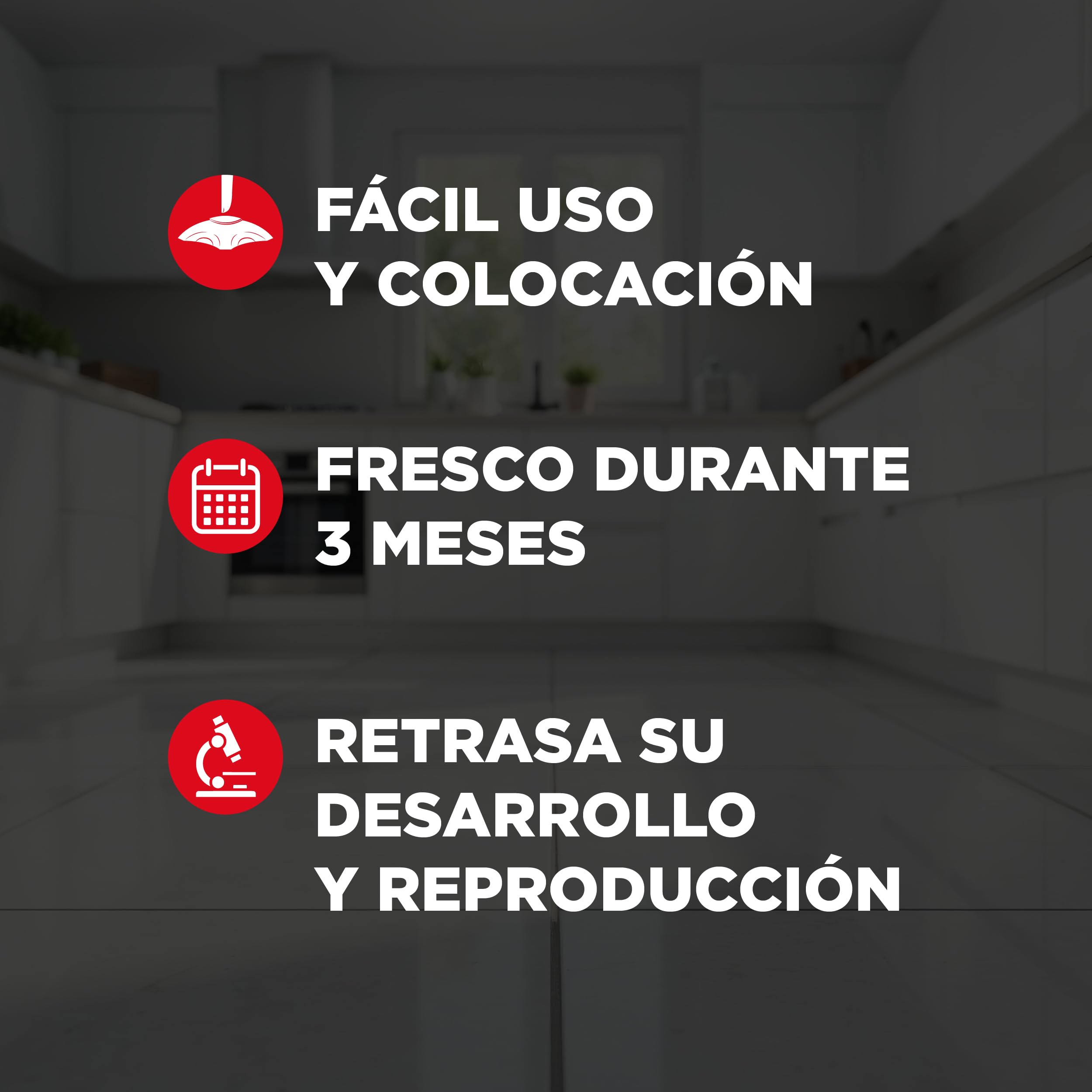 Orion - Cebo Mata Cucarachas, Elimina la Colonia y Nido, Gel de Alta Atracción, Eficacia profesional con Acción Prolongada - 3 uds