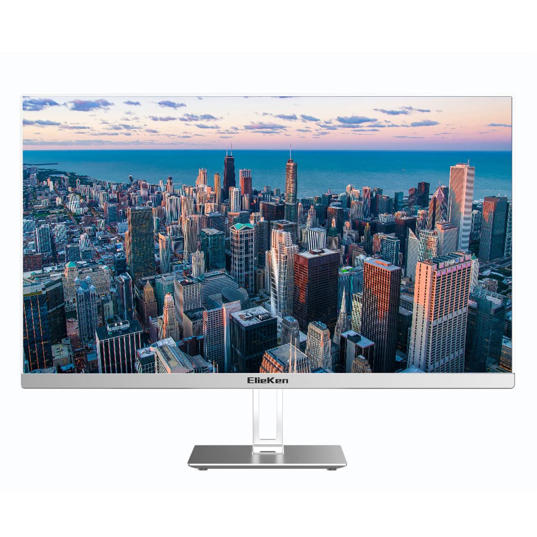 ElieKen Desktop Computer All in One PC 23.8 inch All in One Desktop All in One Computer, Intel Core i5-7400T Processor, 8 GB RAM, 256 GB SSD, Windows10 Pro All in One Desktop Computer White C238