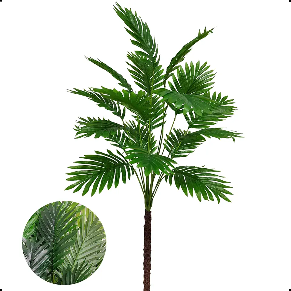 Planta Artificial Coqueiro Palmeira Grande Sem Vaso Decoração