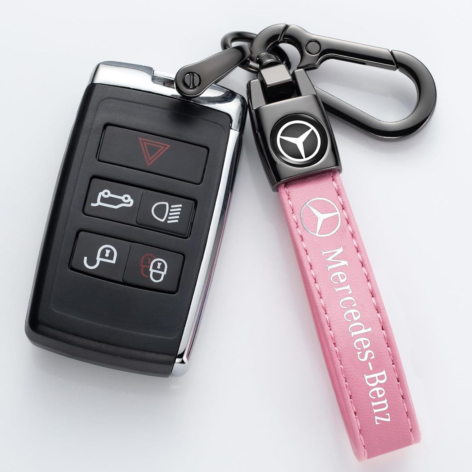 Car Keychain Compatible for Mercedes Benz Series Key Chain Ring Accessories for Man and Woman Interior Accessories - Image 2