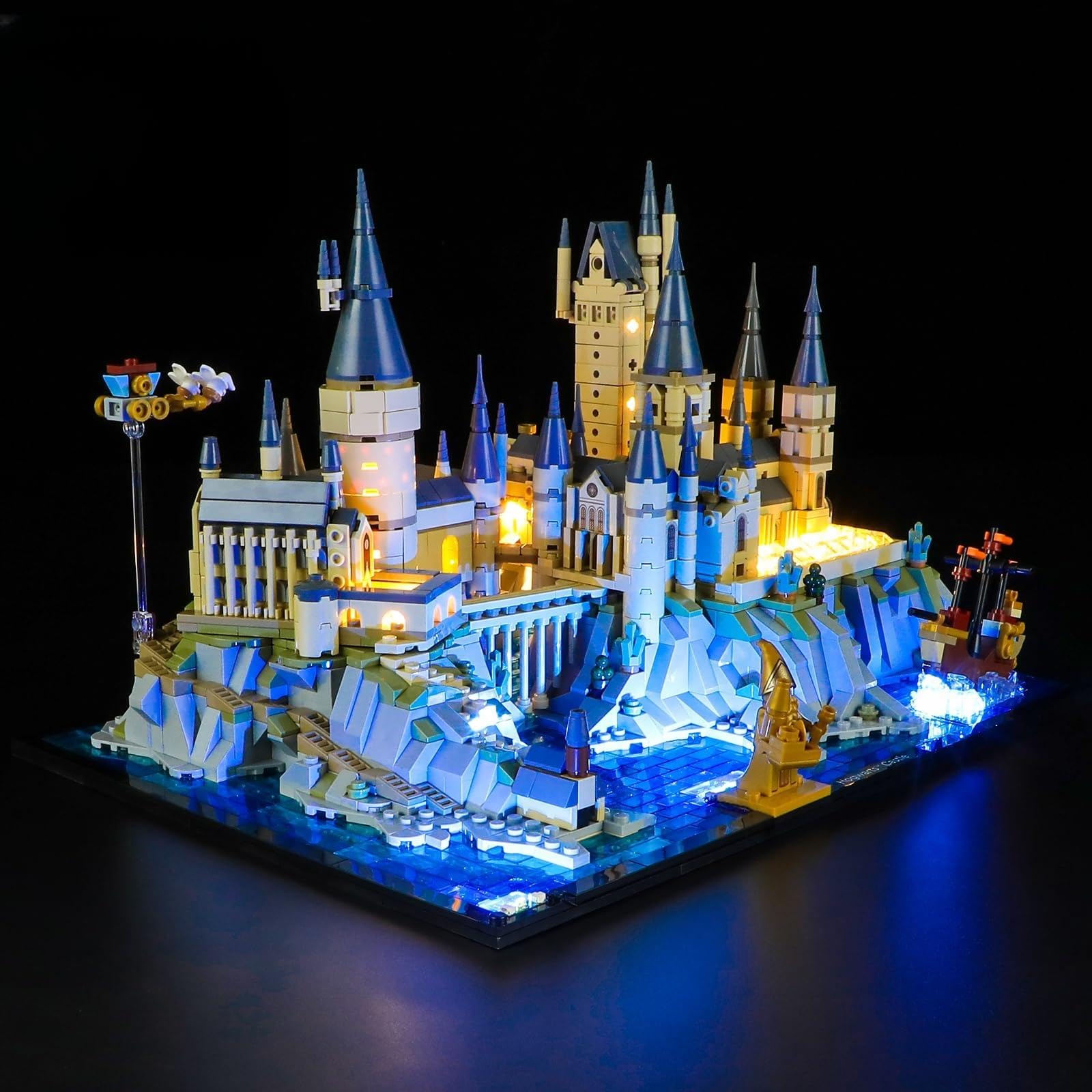 BRIKSMAX Light Kit Compatible with LEGO Hogwarts Castle and Grounds | Harry Potter 76419…
