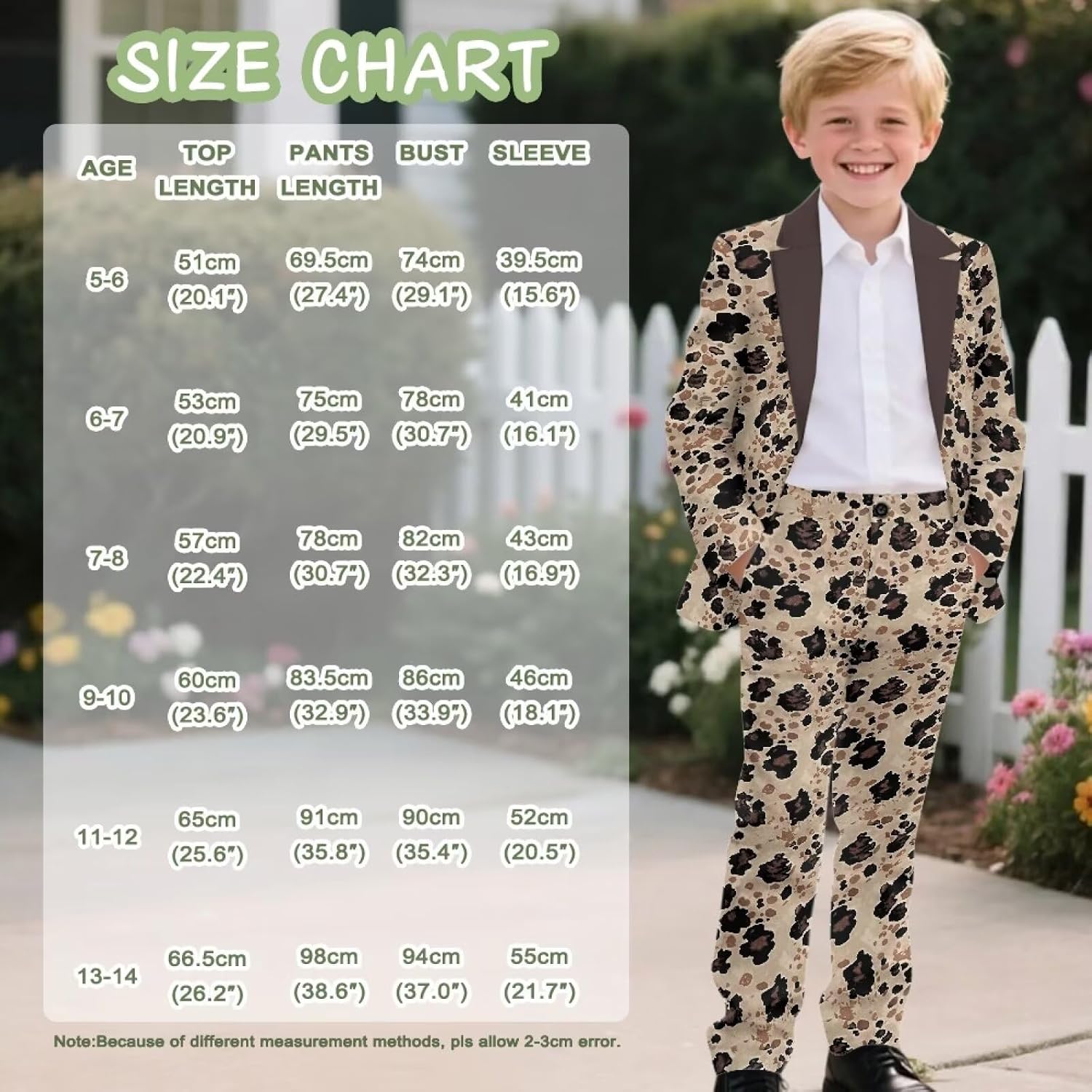 Suits Set for Boys Communion Wedding Ring Bearer Outfits Slim Fit V-Neck Blazer with Pants Dresswear for 6-14 Years