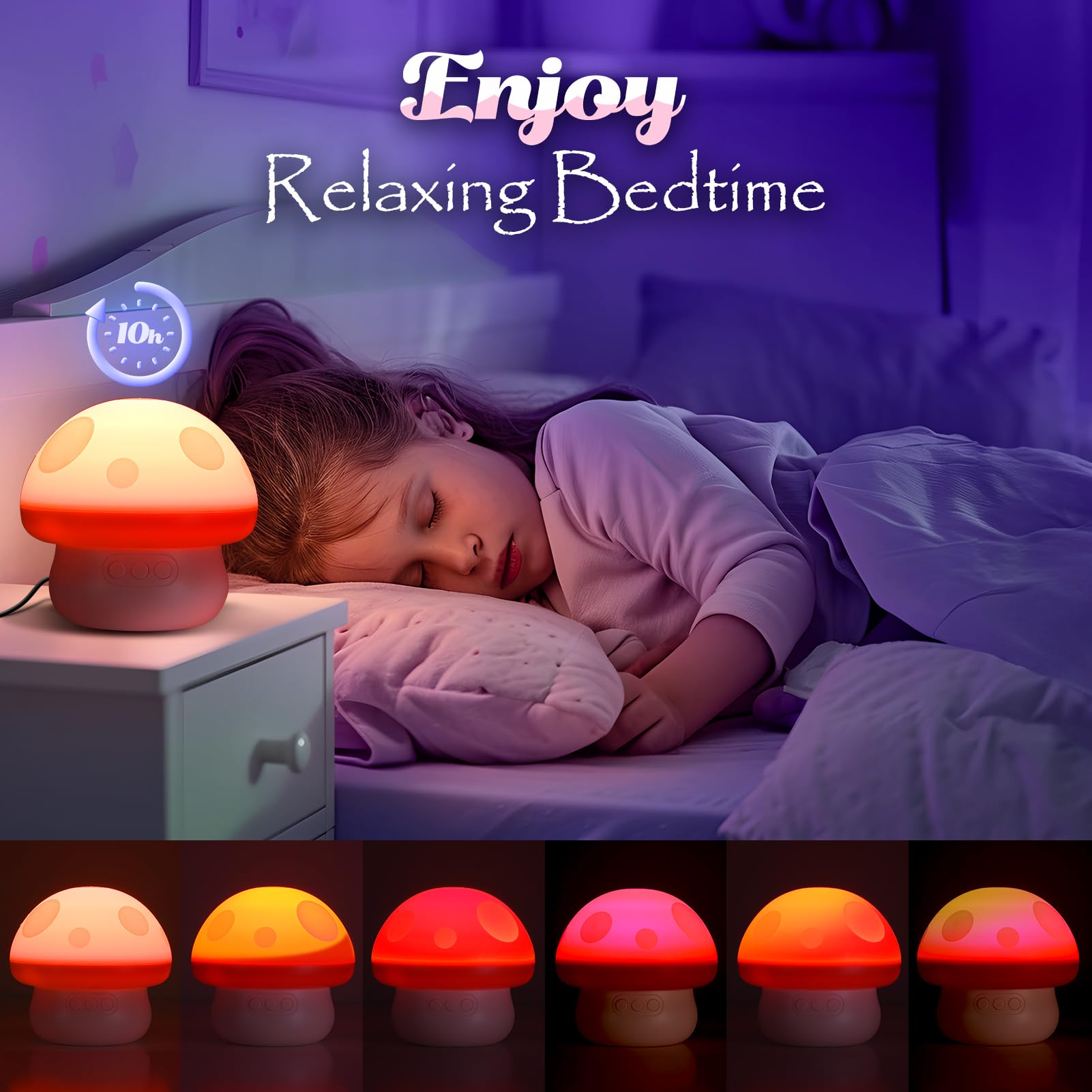 Unicorno Giocattoli Bambina 2 3 4 5 6 Anni, Luce Notturna Bambini Unicorni Giochi Creativi Bambina 2 3 4 5 Anni Lampada Notturna per Bambini Regalo Bambina 2-7 Anni Giocattoli Bambini 3-9 Anni