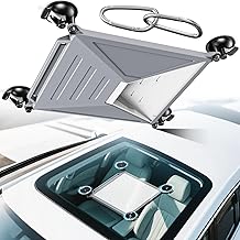 Starlink Mini Suction Cup Mount with Liquid Silicone Protective Cover, Starlink Mini Vehicle Mount Suitable for Car Windows, Sunroofs, Motorhomes, Camper Vans