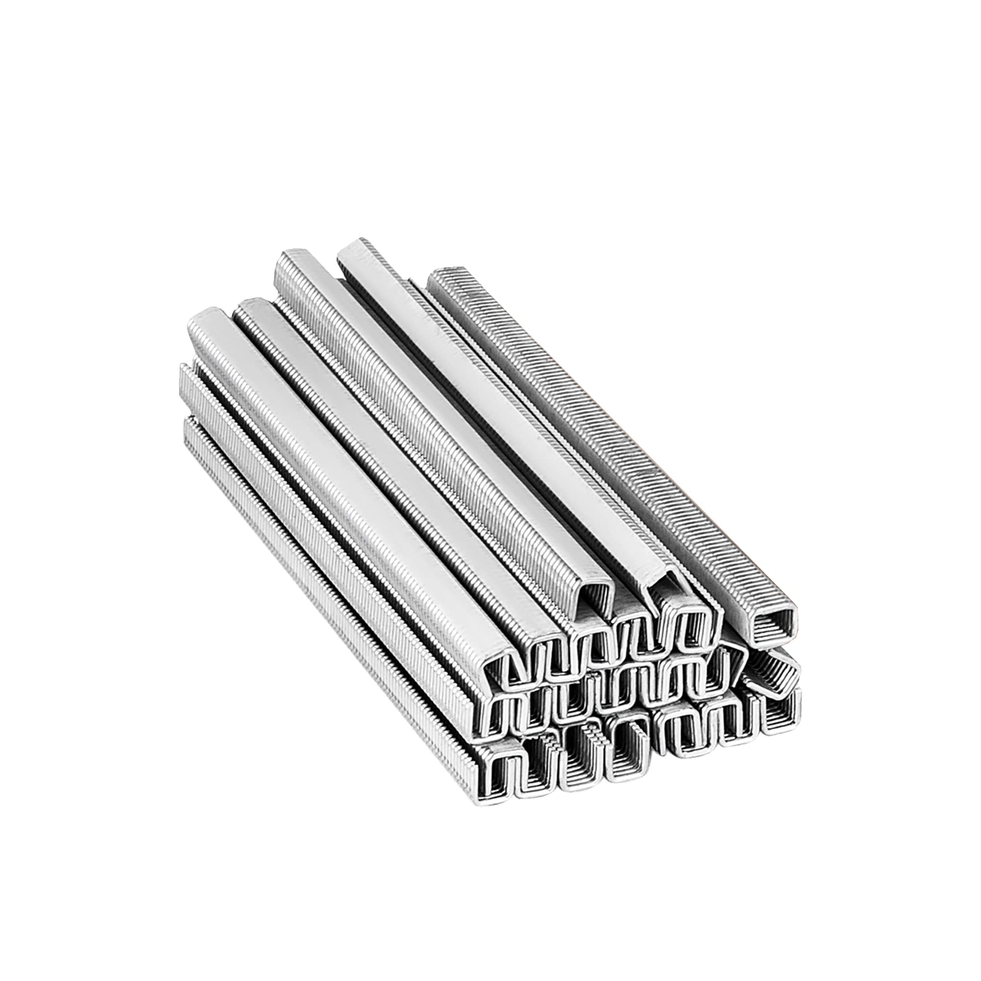 4000Pcs/Box U-Shape Clips, Aluminium Sausage Clipper Clips, Used for U-Shape Sausage Clipper Clipping Machine, U502Y/U503Y/U506Y/U508 (Silver U506Y)