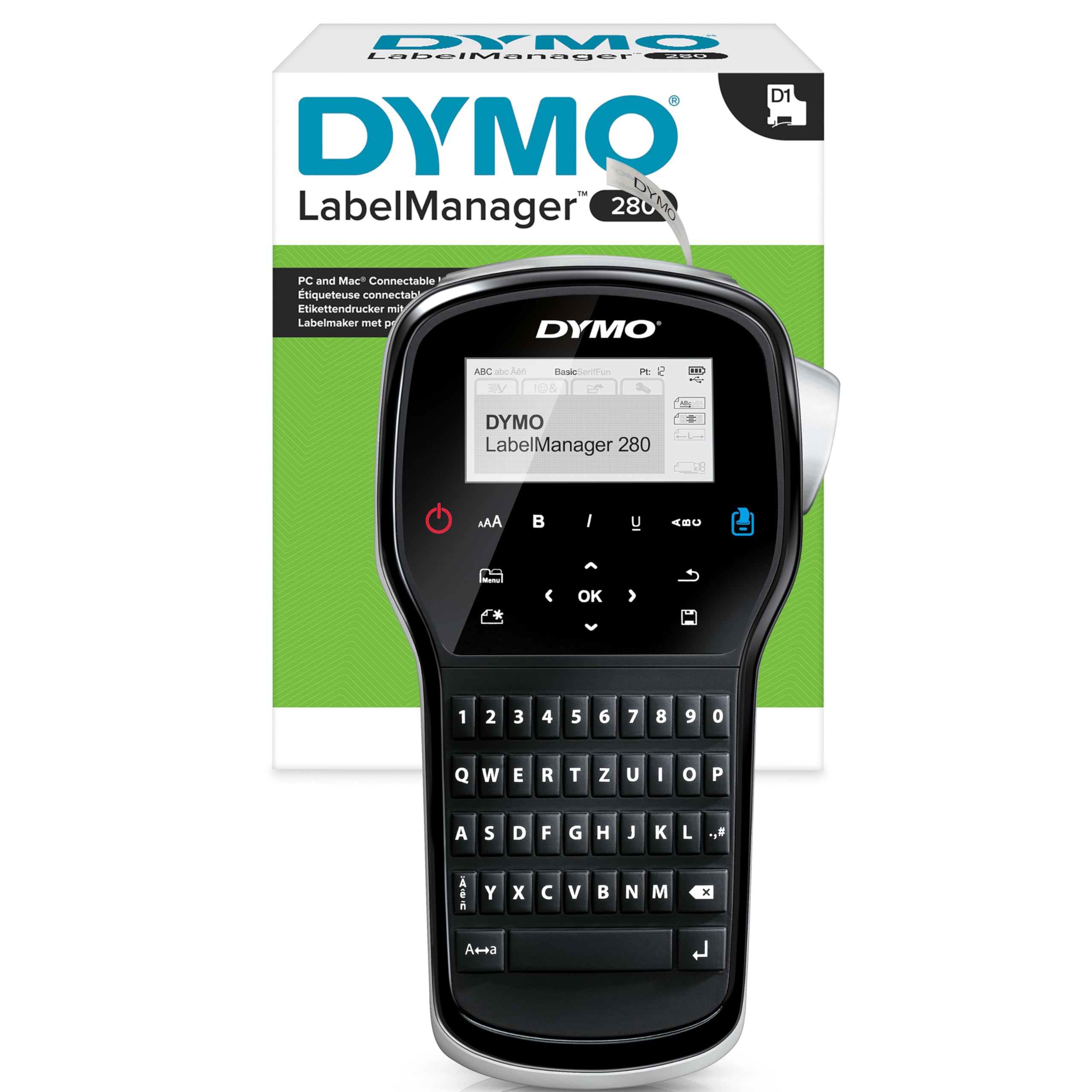 Dymo LM 280 English Layout, Handheld use Label Maker