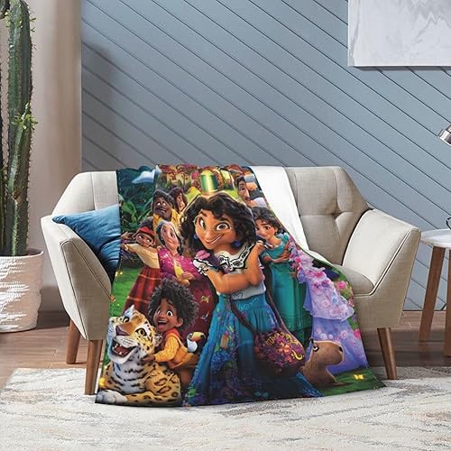 Miniatura 7 de Manta de dibujos animados de felpa suave para niños, niñas, niños y adultos, 80 x 60 pulgadas