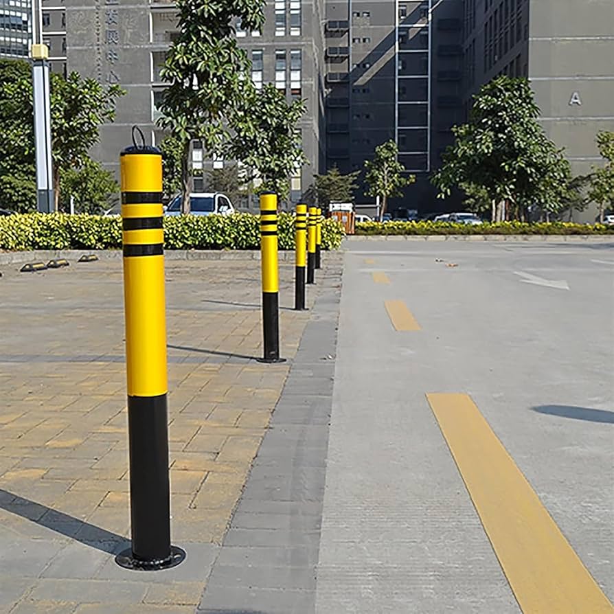 Pu Rubber Reflective Road Isolation Road Anti-collision Warning Column - Buy Traffic Safety