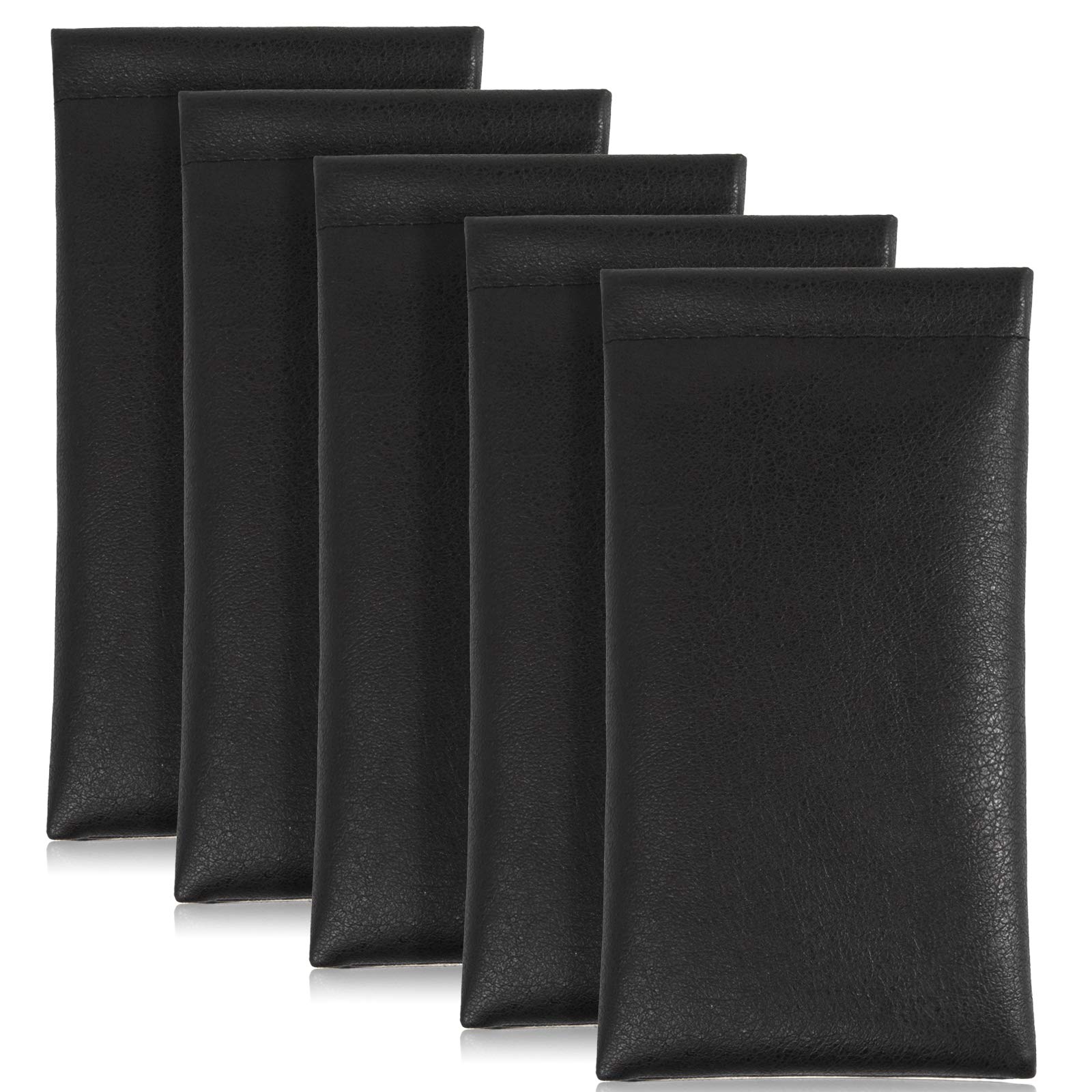 TRIUMPH VISION Eyeglass Case Glasses Case Soft Sunglass Pouch Sleeve 3 Pack