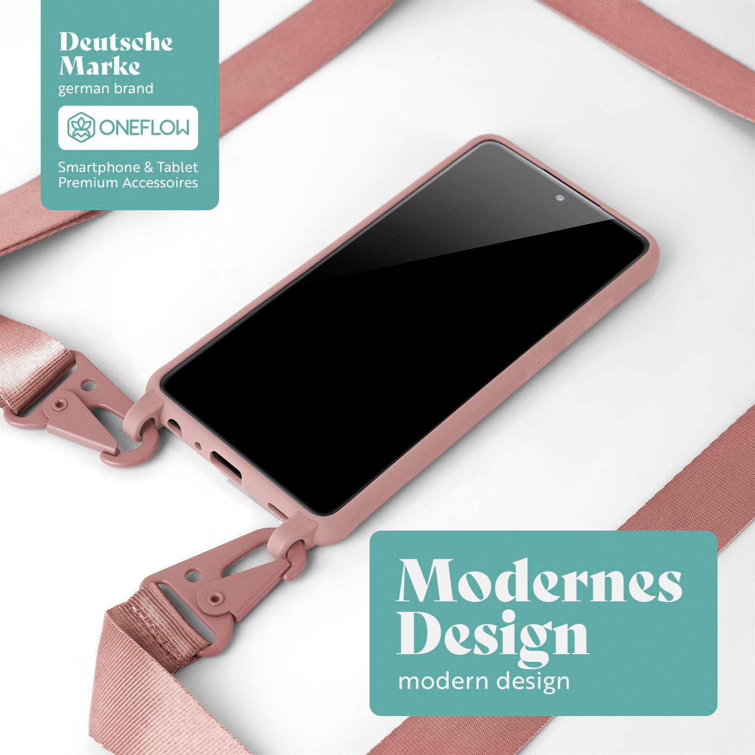 moex Hover Cover do Samsung Galaxy S25 Ultra łańcuszek na telefon komórkowy z szerokim paskiem, etui z paskiem do zawieszenia, zdejmowany nylonowy łańcuszek z karabińczykiem, stylowy i bardzo