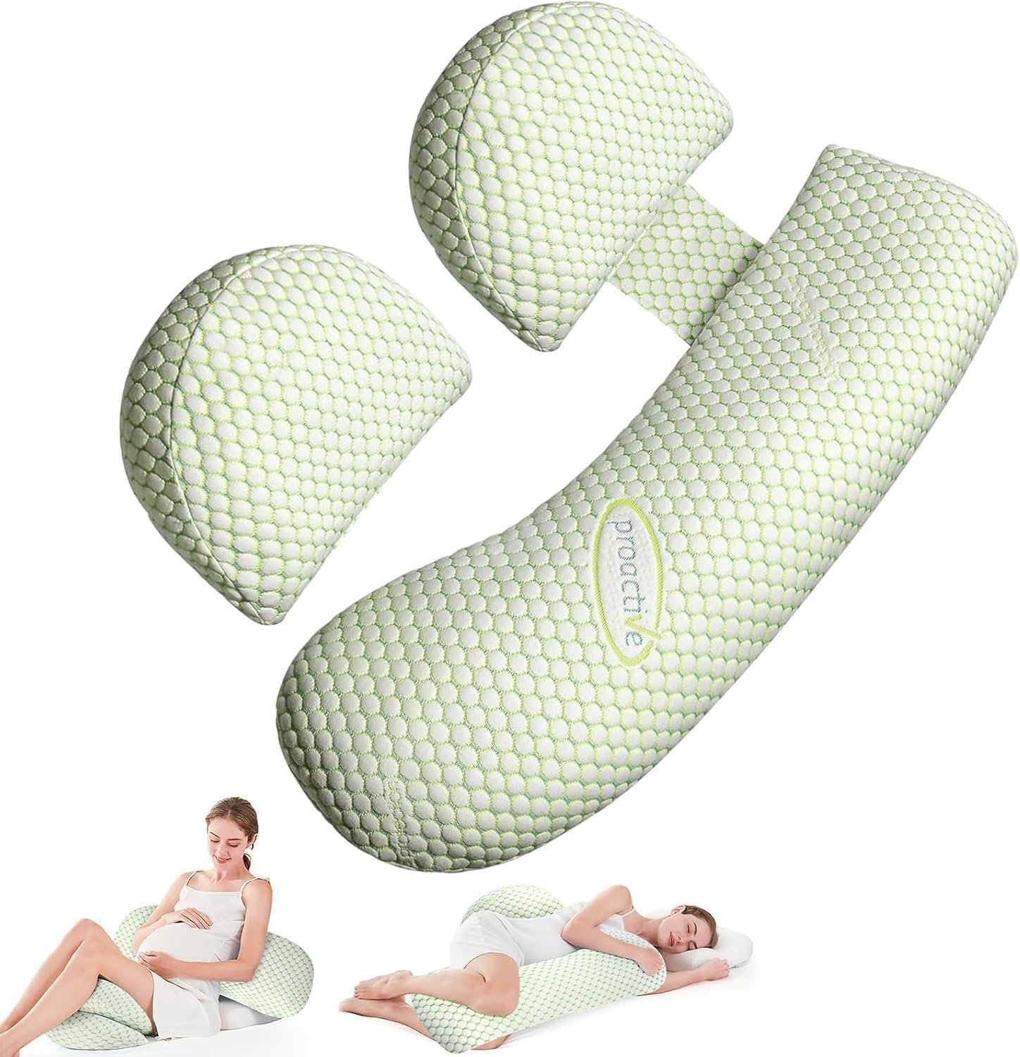 Pregnancy Pillow for Women Maternity Pillow with Removable Adjustable Cover