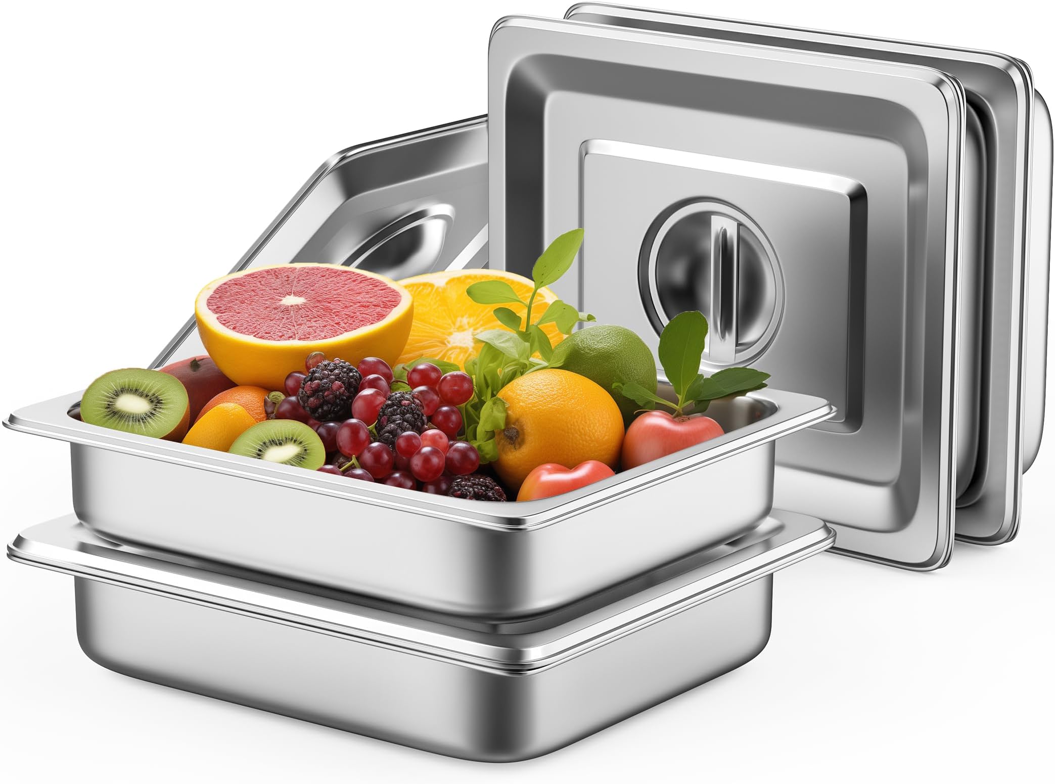 Hotel Pan, Full Size Steam Table Pan 4" Deep Stainless