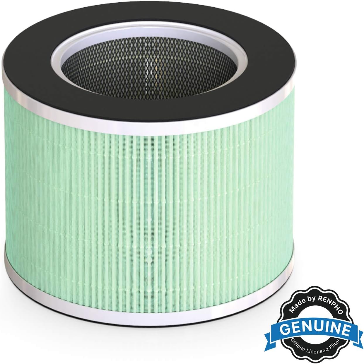 RENPHO True HEPA H13 Air Purifiers Filter, Replacement Filter for RP-AP088B, 5-stage Filter System, Pre-filter, HEPA Filter, Activated Carbon Filter and Line Filter, 1 pack, RP-AP088-F2