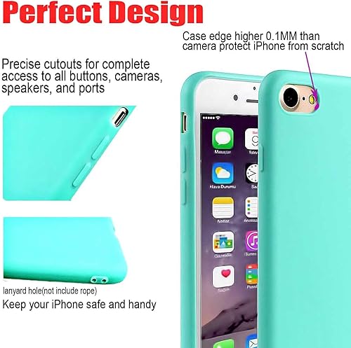 Miniatura 7 de iPhone 6S Plus Funda iPhone 6 Plus (5,5 pulgadas) Funda, TPU Protector de Parachoques Carcasa Carcasa con Ultra Slim & Rugged Fit Shock Bumper